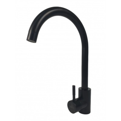 Robinet pentru filtru de apa Mixxus Mono-07 Black, monocomanda foto
