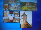 HOPCT LOT 2173 ASPECTE DIN... -JUD SIBIU -4 CARTI POSTALE-CIRCULATE
