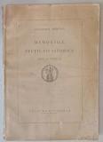 ACADEMIA ROMANA , MEMORIILE SECTIUNII ISTORICE , SERIA III , TOMUL VI , 1927 , VEZI DESCRIEREA !