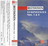 Ludwig van Beethoven - Symphonies Nos. 1 &amp; 4, Caseta audio