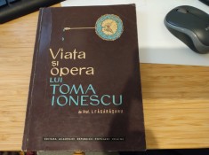 Viața și opera lui Toma Ionescu. Prof. I. Făgărășanu. 1962