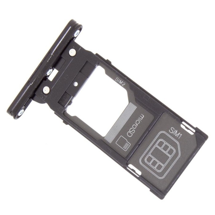 Suport SiM Sony Xperia XZ2, DS, Negru