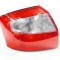 Stop spate lampa Audi A4 (B6), 11.00-11.04 Sedan, omologare ECE, spate, fara suport bec, 8E5945217; 8E5945217A, Stanga