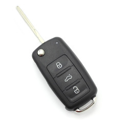 Volkswagen - Carcasa cheie tip briceag cu 3 butoane 2010-&amp;gt;+ (MK6) foto