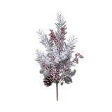 Cumpara ieftin Decoratiune - Deco Spra Mix Berries Snow, Green/white 68 cm | Kaemingk