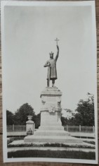 Statuia lui Stefan cel Mare din Chisinau, perioada interbelica// fotografie
