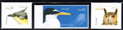 PORTUGALIA 2002, Fauna, Pasari, serie neuzata, MNH foto