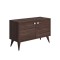 Dulap Vega cu doua usi, Nuc, 85 x 35 X 53 cm
