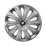 Set 4 capace roti Strong silver varnished R15 Compatibil Cu BMW