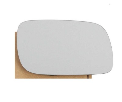 Geam oglinda exterioara cu suport fixare VW Touareg (7l), 10.2002-12.2006, partea Dreapta, incalzit; sticla asferica; geam cromat, Aftermarket foto