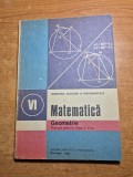 Manual de matematica - geometrie - pentru clasa a 6-a - din anul 1988