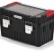 Ladă pt. unelte neagră polimer HEAVY 585x360x337mm 25kg