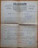 Document de editura in limba maghiara din Cluj , Koloszvar , 1921