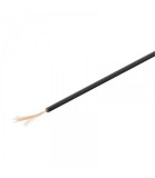 Cablu cupru multifilar izolat 10m negru 1x0.14mm Goobay