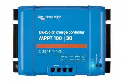 Incarcator solar 12V 24V 30A Victron Energy BlueSolar MPPT 100/30 - SCC020030200 SafetyGuard Surveillance foto
