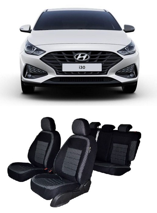 Set Huse scaune dedicate Hyundai I30 (2012-2019)