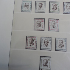 Serie timbre nestampilate Germania Berlin Vest MNH Berlin West