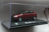 Macheta Skoda Fabia 2 (rosu inchis) - Abrex 1/43