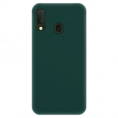 Husa silicon Samsung Galaxy A20e, Forest Green, Antisoc, TPU, Viceversa foto