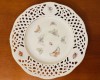 FARFURIE DIN PORTELAN FIN- DECOR FLUTURI- MARCAJ BURG LINDAU D19,5CM