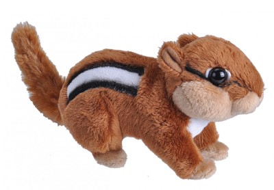 Veverita Siberiana Chipmunk - Jucarie Plus 13 cm foto