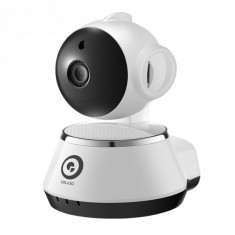 Camera video Digoo PTZ HD 720p WiFi wireless de supraveghere cu monitorizare baby monitor, alb foto