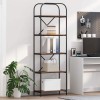VidaXL Raft pentru cărți Lemn vechi 60 x 30 x 183 cm Lemn compozit 879855