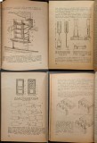 1950 manual TAMPLARIE de CONSTRUCTIE 193 pag 99 figuri Tiraj 2500 ex Tehnologie Materiale Prelucrare Incleiere Produse Montaj Calitate Lemn Tehnologia