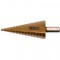 Burghiu pentru metal, in trepte, Sthor 22612, dimensiune 4-32 mm, HSS