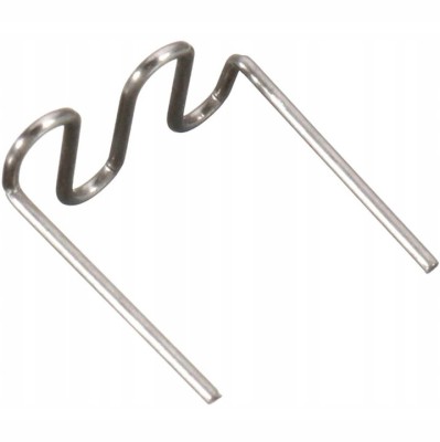 Set de capse de 1000 buc pentru reparatii plastice, sudor si pistol de lipit, 0,8 mm, model tip S pentru piese mari foto
