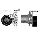 GATES T38454 DriveAlign&reg; Intinzator curea, curea distributie