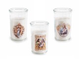Cumpara ieftin Set 3 lumanari &Oslash; 6,5 cm x 10 H