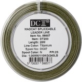 Fir Leader MADCAT Spliceable Leader 25m 1.00mm 110kg Green, DAM