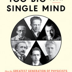 Too Big for a Single Mind: How the Greatest Generation of Physicists Uncovered the Quantum World