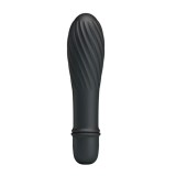 Vibrator Solomon, Negru, 12 cm, Pretty Love