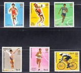 A12 S5 10 - Timbre foarte vechi - Paraguay - Jocurile olimpice - Seul 1988, Sport, Nestampilat