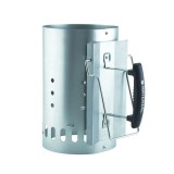 Aprinzător cărbuni Naterial - Starter grătar inox, 30 cm