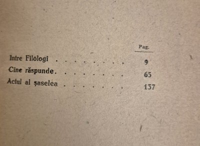 Carte veche 1924 Teatru D D Patrascanu Trei comedii foto