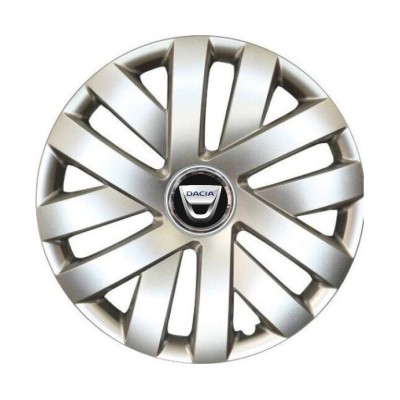 Set 4 Capace Roti R14, Potrivite Jantelor de 14 inch, Pentru Dacia, Model 216 foto