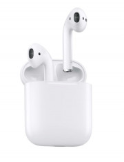 Casti Apple AirPods, Bluetooth, Alb, husa foto