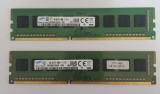 Kit Memorie RAM PC Desktop Samsung 8GB (2x4Gb) DDR3 1600MHz