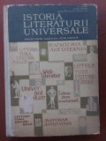 Istoria literaturii universale Manual pentru clasa a 11 a- N. I. Bardu