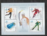 Romania 2006 - #1709 Jocurile Olimpice de Iarna Torino 2006 M/S 1v MNH, Nestampilat