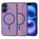 Husa pentru iphone 16 - halofrost, pro grip, deep blue