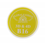 Cumpara ieftin Gel Plastilina 4D Global Fashion, Galben 7g, B16