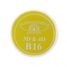 Gel Plastilina 4D Global Fashion, Galben 7g, B16