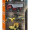 MATCHBOX SET 5 MASINUTE METALICE CONSTRUCTION SCARA 1 LA 64