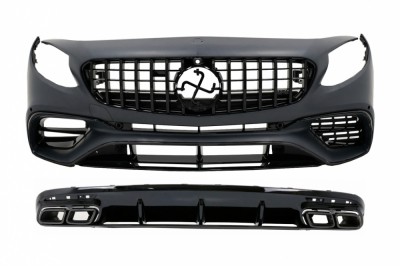 Pachet Exterior Mercedes S-Class C217 Coupe Sport Line (2015-2021) S63 Design Performance AutoTuning foto