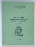 LUCRARILE SEMINARULUI GEOGRAFIC DIMITRIE CANTEMIR , NUMARUL 3 , 1982
