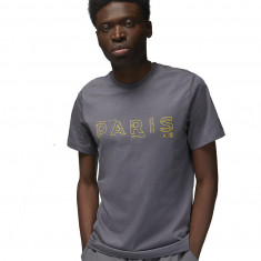 Paris Saint Germain tricou de bărbați Jordan Paris grey - XL